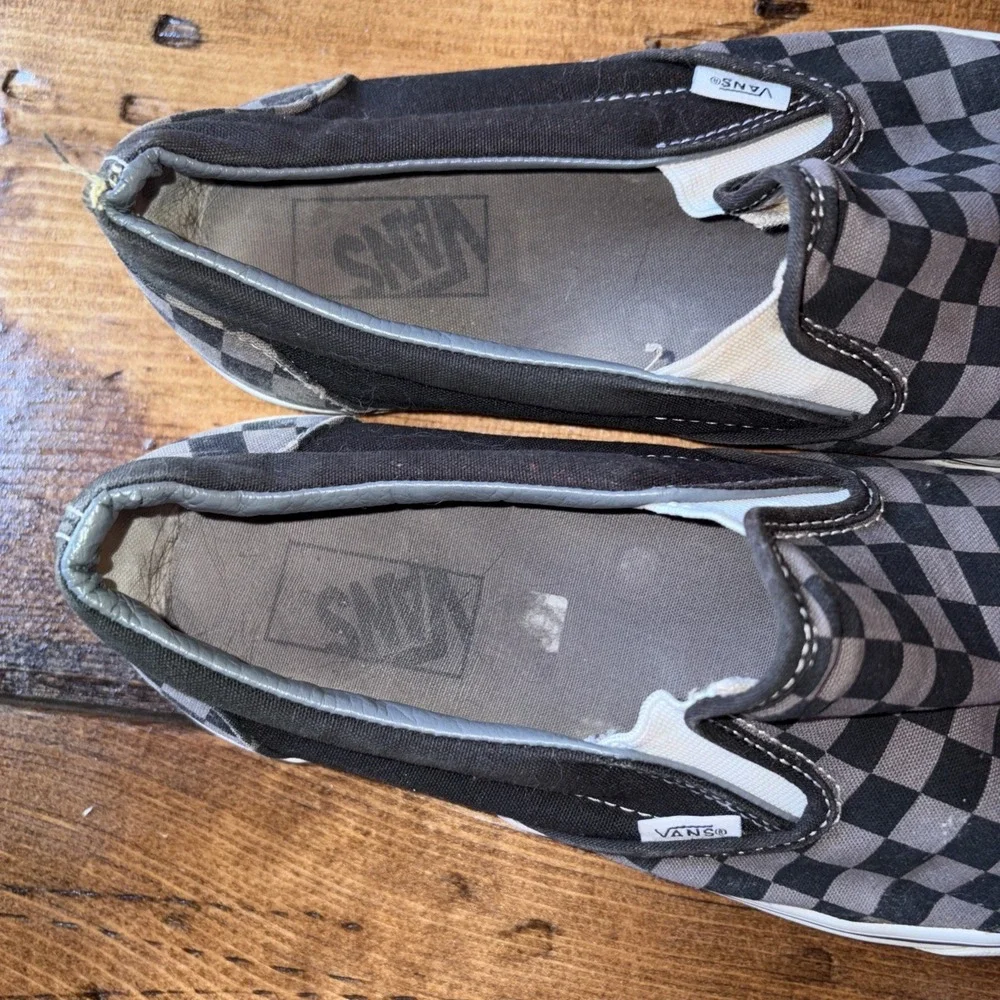Vans Off The Wall Skate Shoes Women 11 Men 9.5 Unisex Classic Slip On